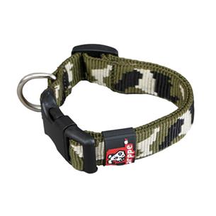 COLLAR NYLON CAMUFLAJE VERDE
