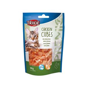 SNACK GATO CUBES POLLO 50g TX
