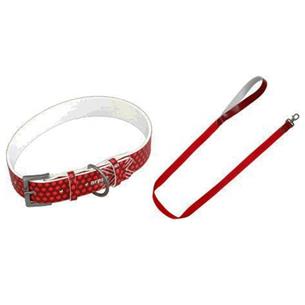COLLAR + CORREA CHARLOTTE ROJO
