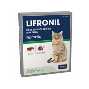 LIFRONIL GATO 50mg 3 pip