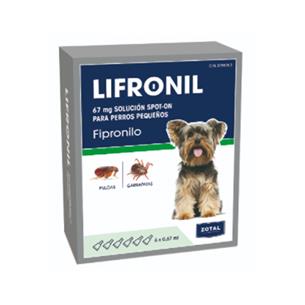 LIFRONIL PERRO 67mg <10Kg  6 pip