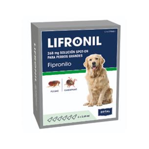 LIFRONIL PERRO 268mg 20-40K 6pip