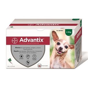 ADVANTIX 1 PIPETA 0,4ml 0-4Kg
