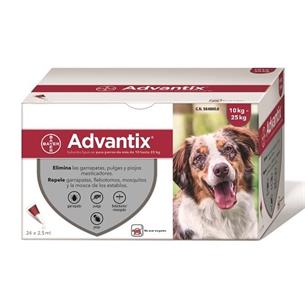 ADVANTIX 1 PIPETA 2,5ml 10-25kg