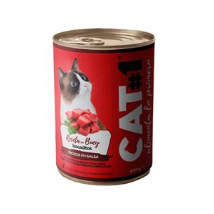 CAT#1 LATA BUEY+CEREALES 400gr