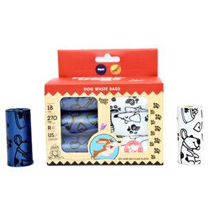 BOLSAS HIGIE. POO PACK 18 AZ/BLA