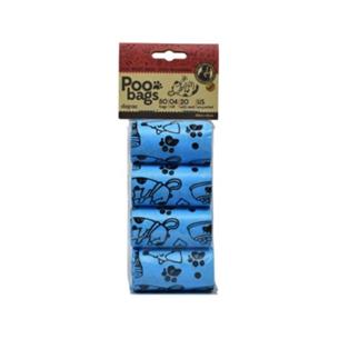 BOLSAS HIGIE. POO RECICL 4x20 AZ