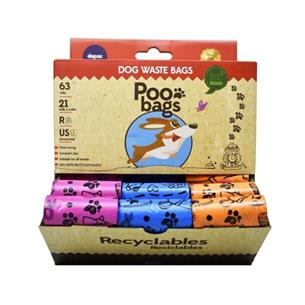 BOLSA HIGIE POO BAGS 15B COL 1UD