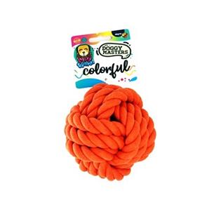 DOGGY M. PELOTA YUTE NARANJ 10cm
