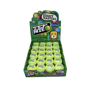 DOGGY MAST. PELOTA DE TENIS 1ud