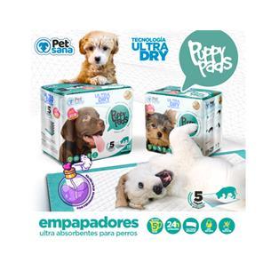 EMPAPADORES PUPPY PADS 60x60 15u 2
