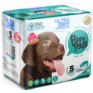 EMPAPADORES PUPPY PADS 60x90 15u