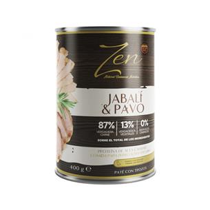 ZEN PATE JABALI Y PAVO 400g DG