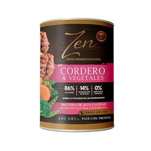 ZEN PATE CORDERO Y VERDU 400g DG