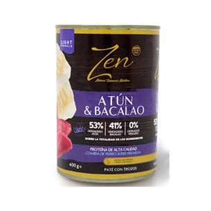 ZEN PATE BACALAO Y ATUN 400g DG