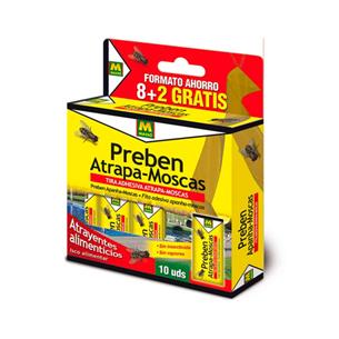 PREBEN TIRAS ATRAPA-MOSCAS 10UD