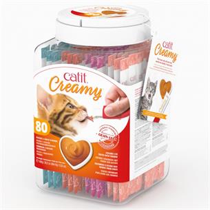 CATIT CREAMY BOTE SURTIDO 80x10g 2