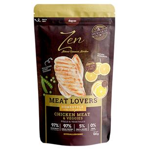 ZEN POUCH MEAT LOVERS POLLO 100g