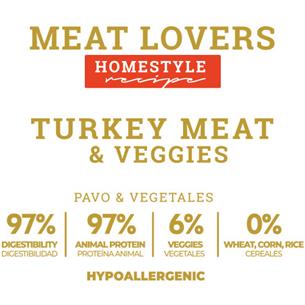 ZEN POUCH MEAT LOVERS PAVO 100g 2