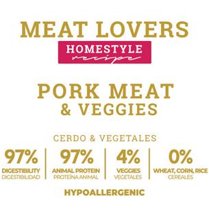 ZEN POUCH MEAT LOVERS CERDO 100g 2