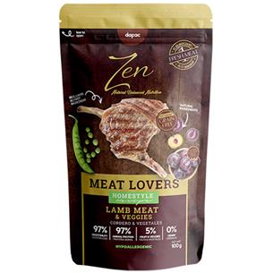 ZEN POUCH MEAT LOVERS LAMB 100g
