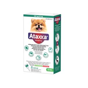 ATAXXA PERROS 0-4kg 3pip