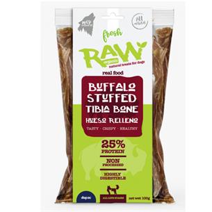 FRESH RAW HUESO TIBIA BUFALO 1UD 2