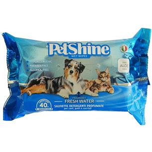 TOALLITAS PETSHINE AGUA FRES 40u