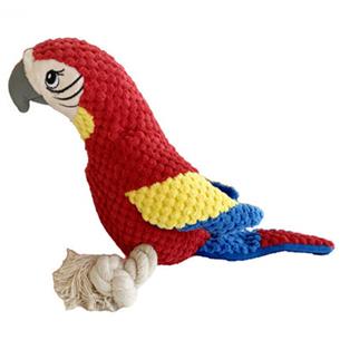 PELUCHE GUACAMAYO ROJO DOGGY M. 2