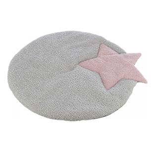 COLCHONETA ESTRELLA GRI/LILA 55
