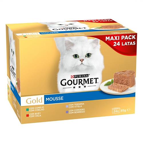 GOURMET GOLD MOUS PACK BUE 24x85