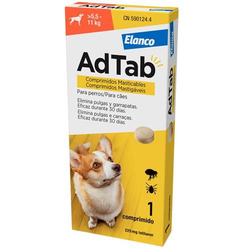 ADTAB PERRO 225mg 5,5-11kg 1cp