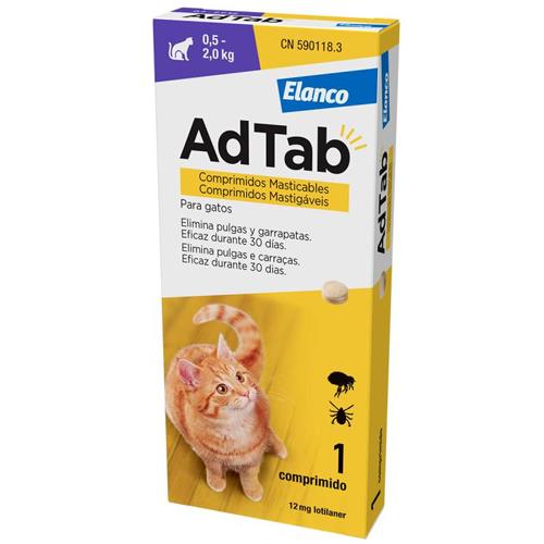 ADTAB GATO 12mg 0,5-2kg 1cp