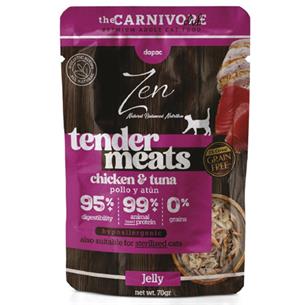 ZEN TENDER POLLO&ATUN JELLY 70g