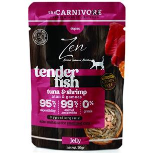 ZEN TENDER ATUN&GAMBAS JELLY 70g