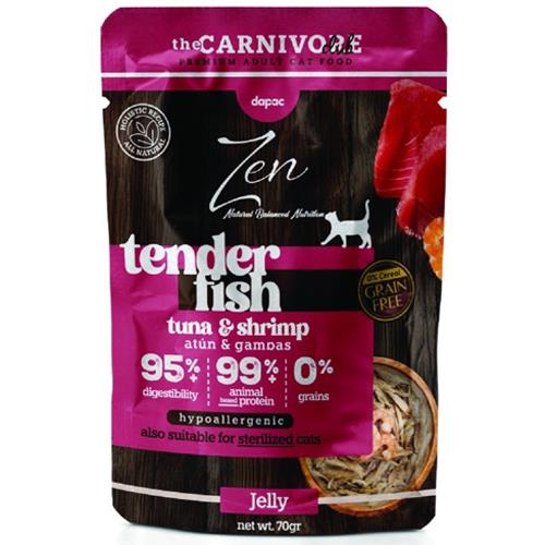 ZEN TENDER ATUN&GAMBAS JELLY 70g