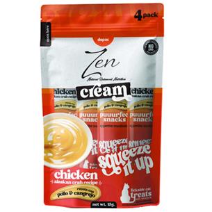 ZEN CREAM POLLO & CANGREJO 4x15g