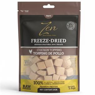 ZEN FREEZE DRIED DADOS POLLO 25G