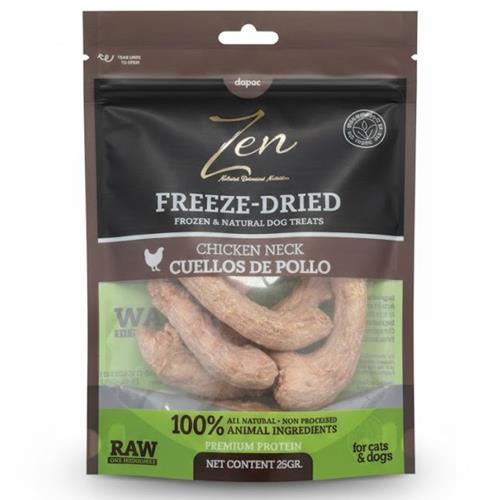 ZEN FREEZE DRIED CUELLO POLLO 25