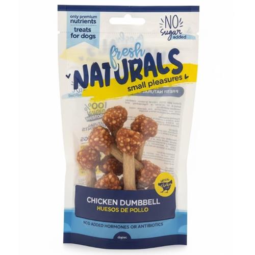 FRESH NAT. HUESOS POLLO&ARRO 90g