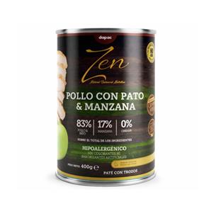 ZEN PATE POLLO&PATO MANZ 400g DG