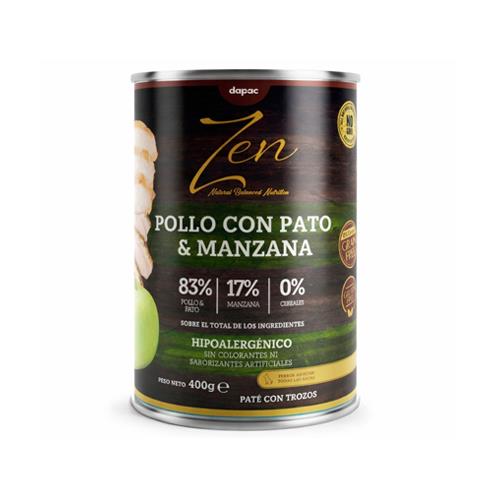 ZEN PATE POLLO&PATO MANZ 400g DG
