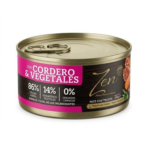 ZEN PATE CORDERO Y VEGET 158g DG