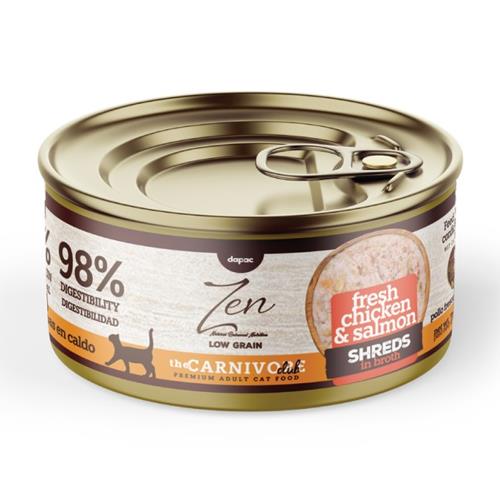 ZEN POLLO & SALMON GUISO 70g CT