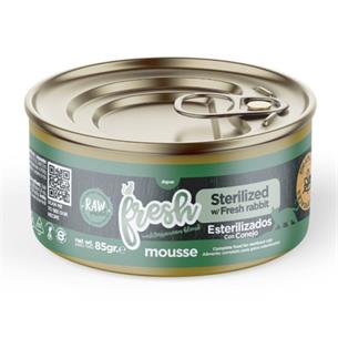 FRESH CT STERIL CONEJO MOUSS 85g