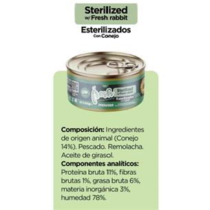 FRESH CT STERIL CONEJO MOUSS 85g 2