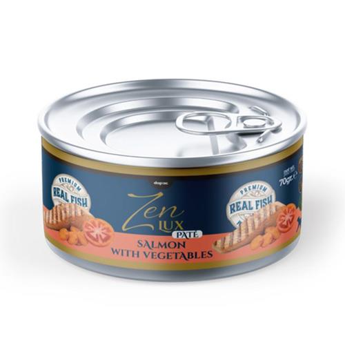 ZEN LUX GF SALMON PATE 70g CT