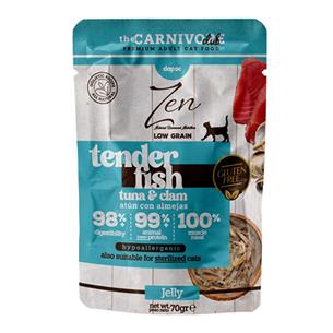 ZEN TENDER LG ATUN&ALMEJ GEL 70g